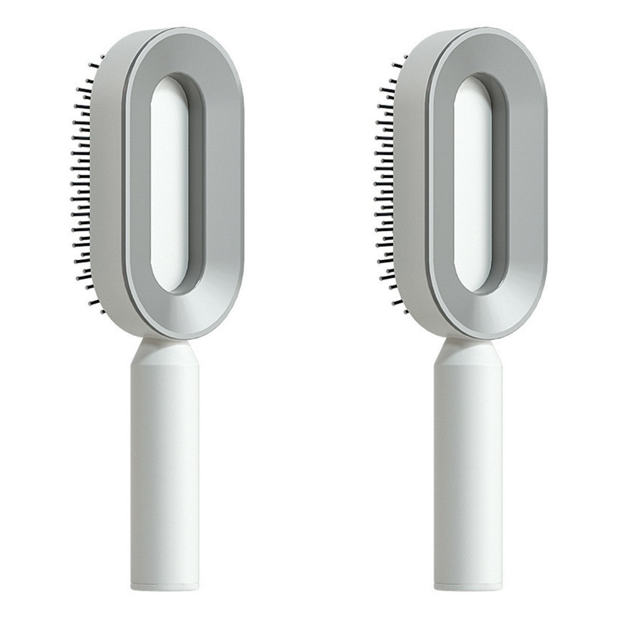 Self Cleaning Hair Brush For Women One-key